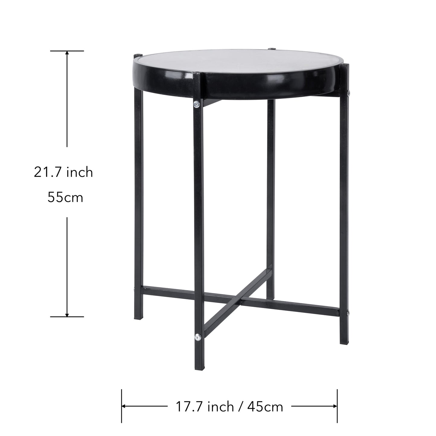 Industrial Style Mechanical Clock Coffee Table-4