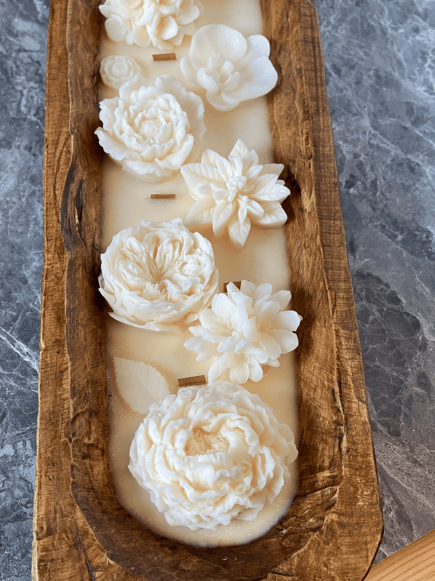 Four Seasons Garden• Luxurious Scented Dough Bowl Candle 26 Oz-2