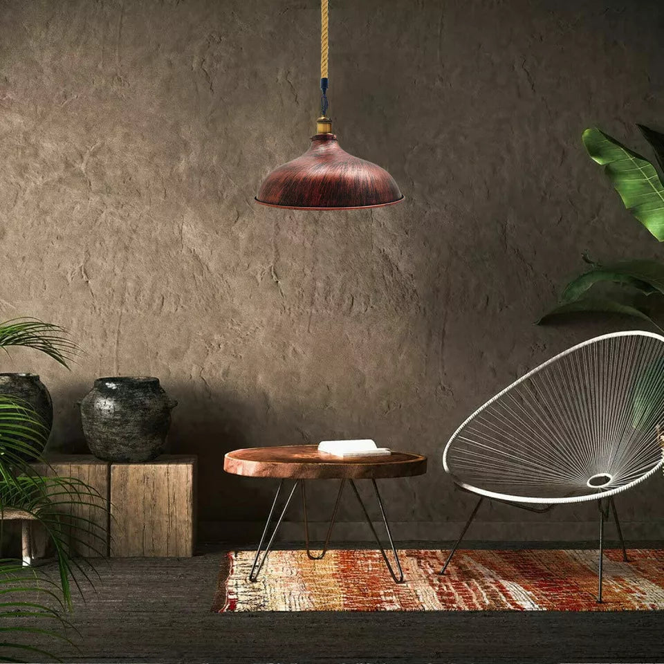 Industrial Retro Style Ceiling Light Pendant Lamp Shade ~1947-0