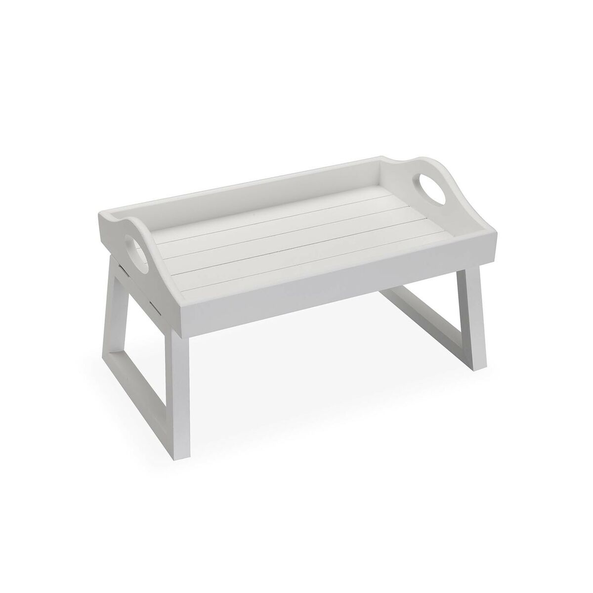 Set of trays Versa White MDF Wood 32 x 24 x 48 cm-2