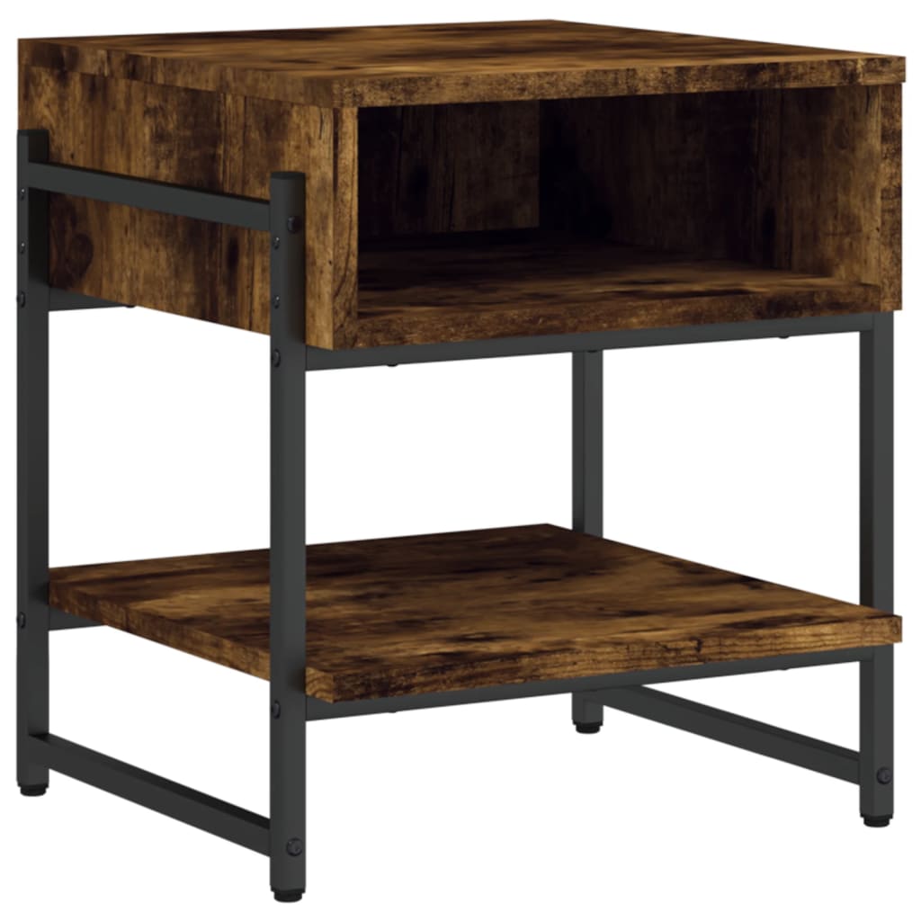 vidaXL Coffee Table Accent Storage Side Living Room Furniture Engineered Wood-0