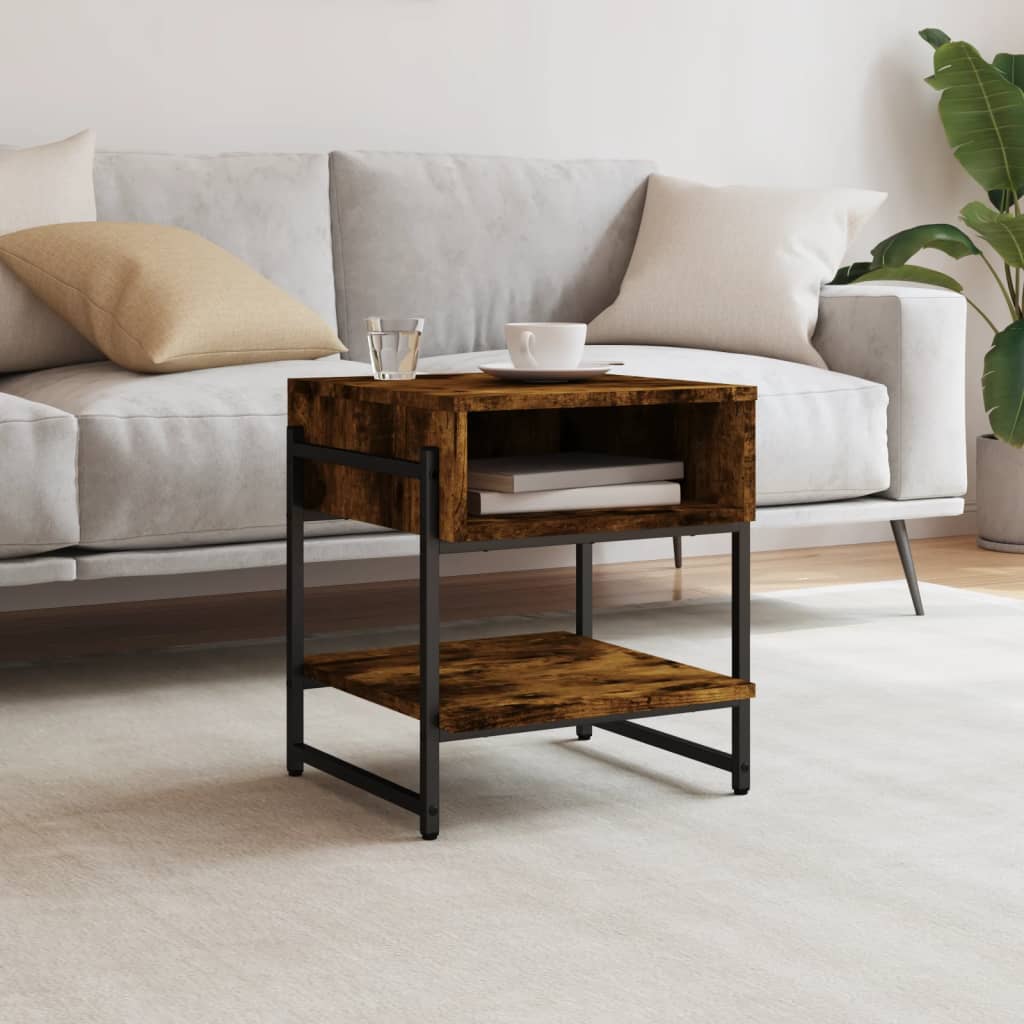 vidaXL Coffee Table Accent Storage Side Living Room Furniture Engineered Wood-2