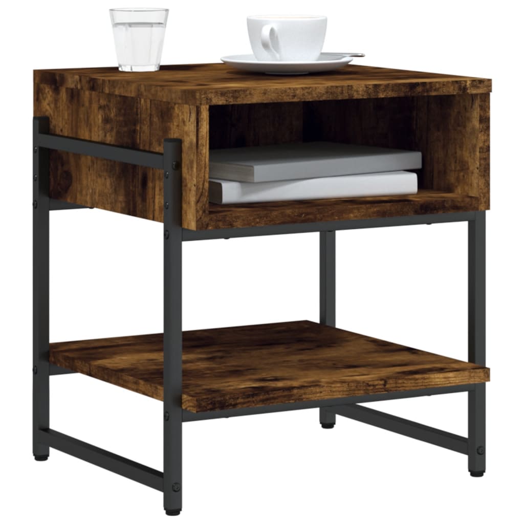 vidaXL Coffee Table Accent Storage Side Living Room Furniture Engineered Wood-3