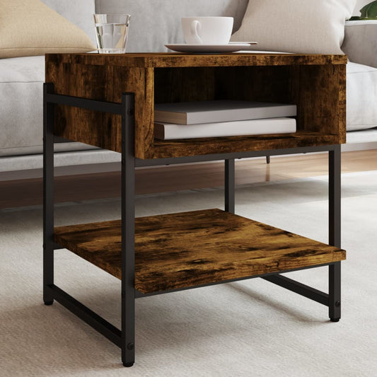 vidaXL Coffee Table Accent Storage Side Living Room Furniture Engineered Wood-1