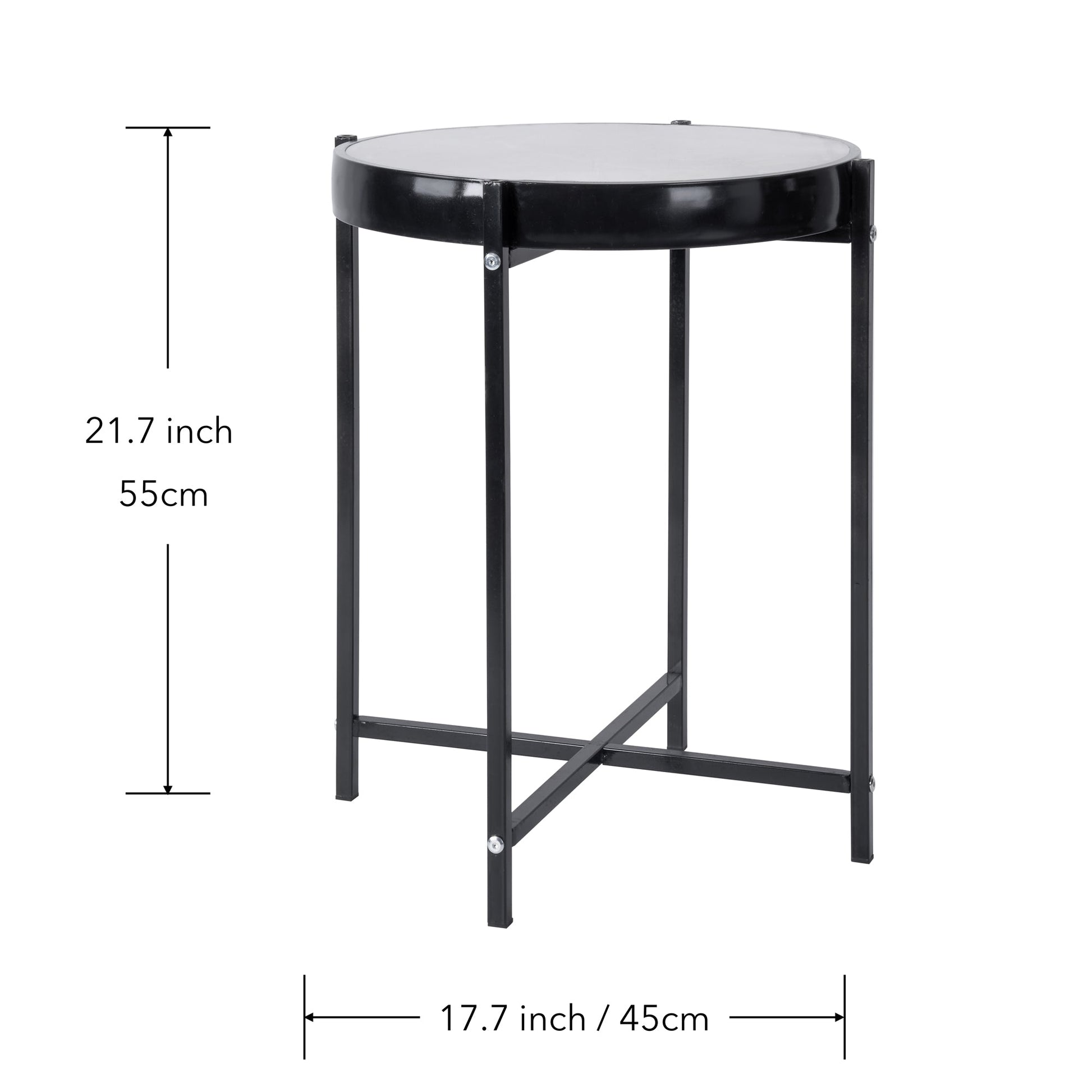 Industrial Style Mechanical Clock Coffee Table-4