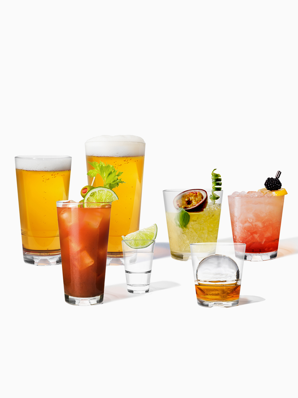 RESERVE 10oz Stackable Old Fashioned Tritan™ Copolyester Glass-3