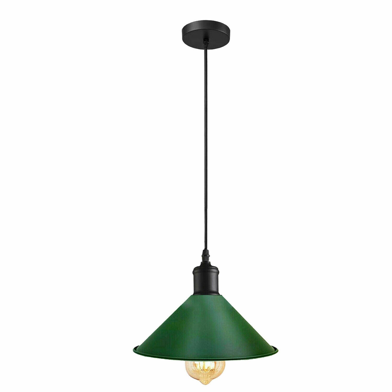 Green Pendant Lamp Industrial style Decorative Ceiling lamp~1538-1