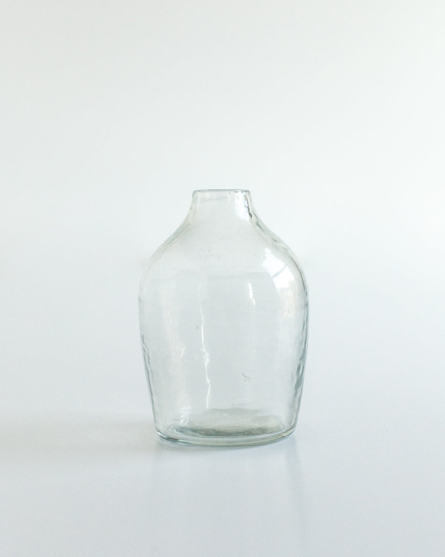 Haley Handblown Hammered Bud Vase-4