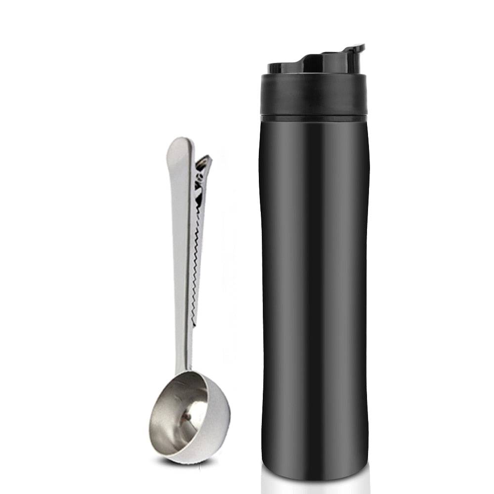 Stainless Steel Portable French Press | Fresh Coffee On the Go-2