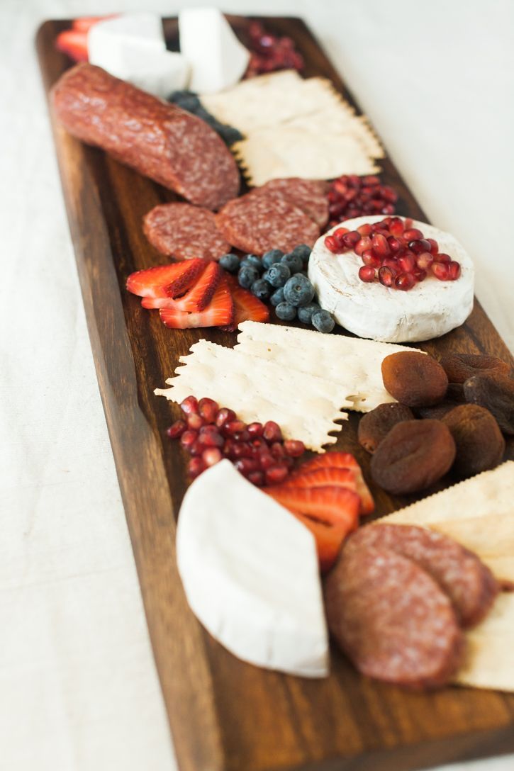 24" Acacia Wood Serving Board-3